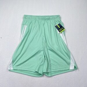 DSG Boys Youth Training Short Size XL Cool Mint Green Athletic Sports